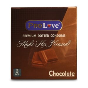 Dotted Chocolate Flavoured Condoms