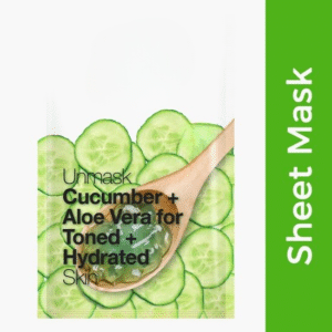 FACIAL SHEET MASK (CUCUMBER & ALOE VERA)