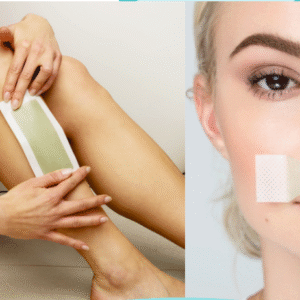WAX STRIPS (USABLE STRIP)(ALOEVERA , SHEABUTTER , STRAWBWRRY)