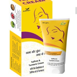 Saffron & turmeric cream