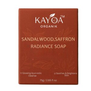 Sandalwood Saffron Radiance Soap
