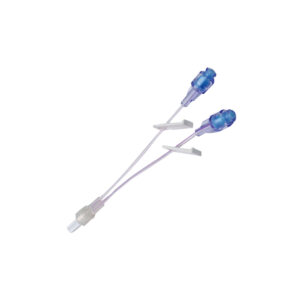 Multi Lumen Extension Line With Needle Free Injection Stopper